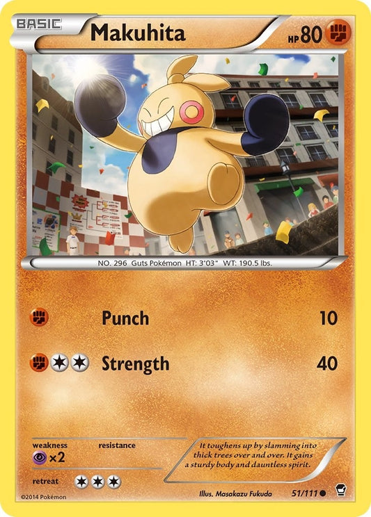 Image for Makuhita (51/111) - Pokemon