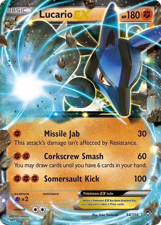 Image for Lucario EX (54/111) - Pokemon