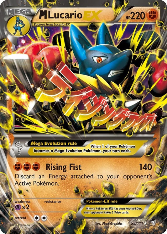 Image for M Lucario EX (55/111) - Pokemon