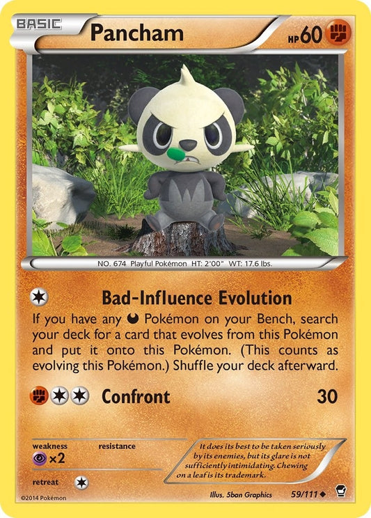 Image for Pancham (59) (59/111) - Pokemon