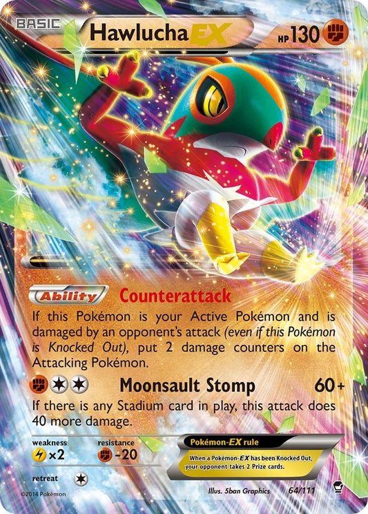 Image for Hawlucha EX (64/111) - Pokemon