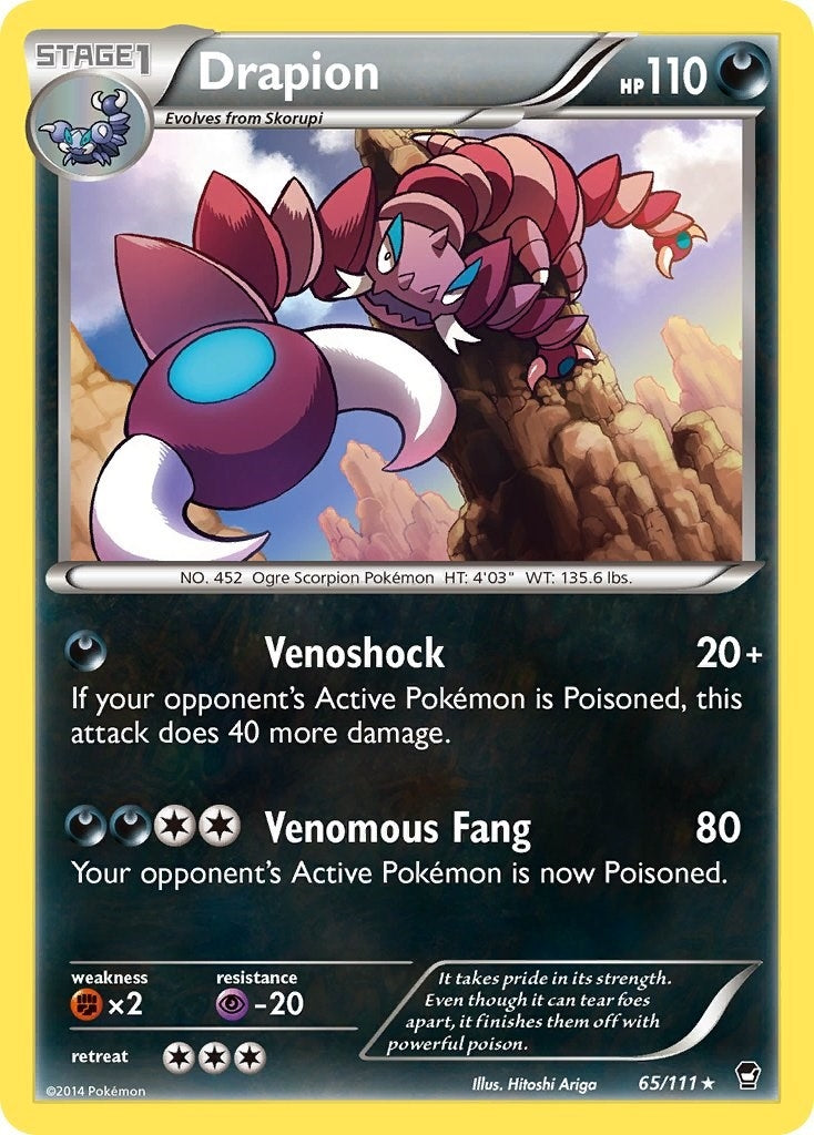 Image for Drapion (65/111) - Pokemon