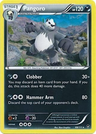 Image for Pangoro - 68/111 (Cracked Ice Holo) (068/111) - Pokemon