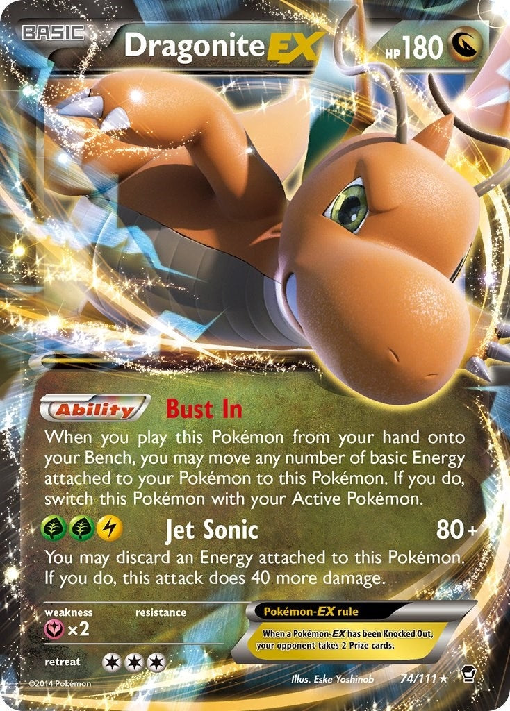 Image for Dragonite EX (74/111) - Pokemon