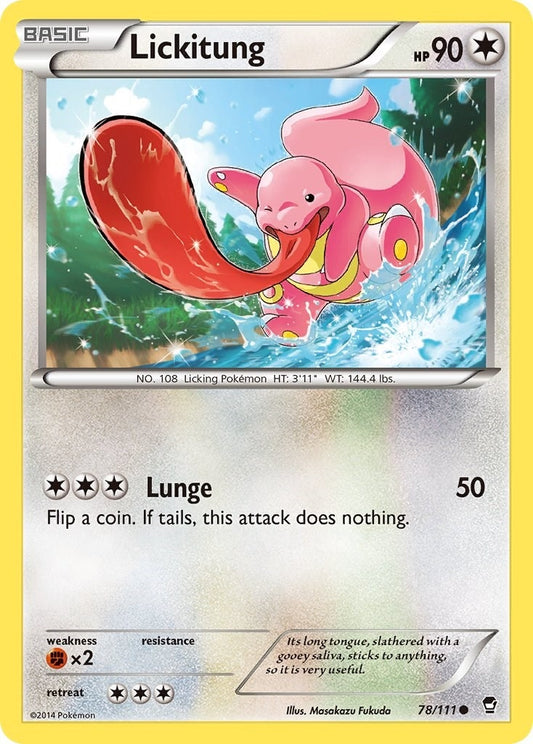 Image for Lickitung (78/111) - Pokemon