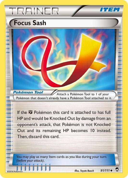 Image for Focus Sash (91/111) - Pokemon