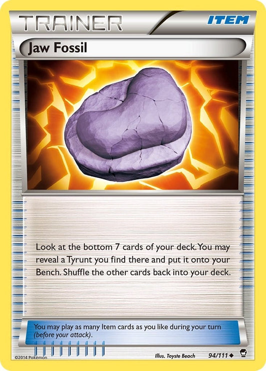 Image for Jaw Fossil (94/111) - Pokemon