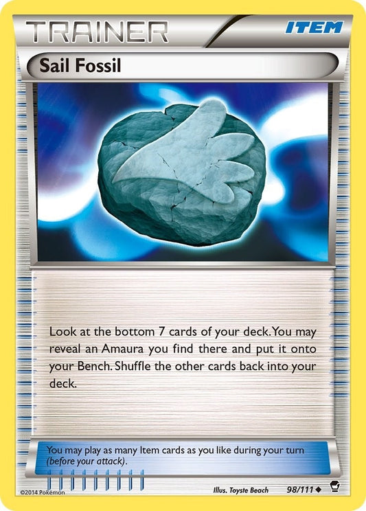 Image for Sail Fossil (98/111) - Pokemon