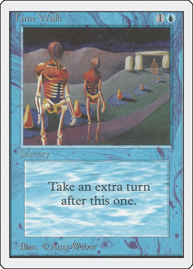 Image for Time Walk - Magic: The Gathering