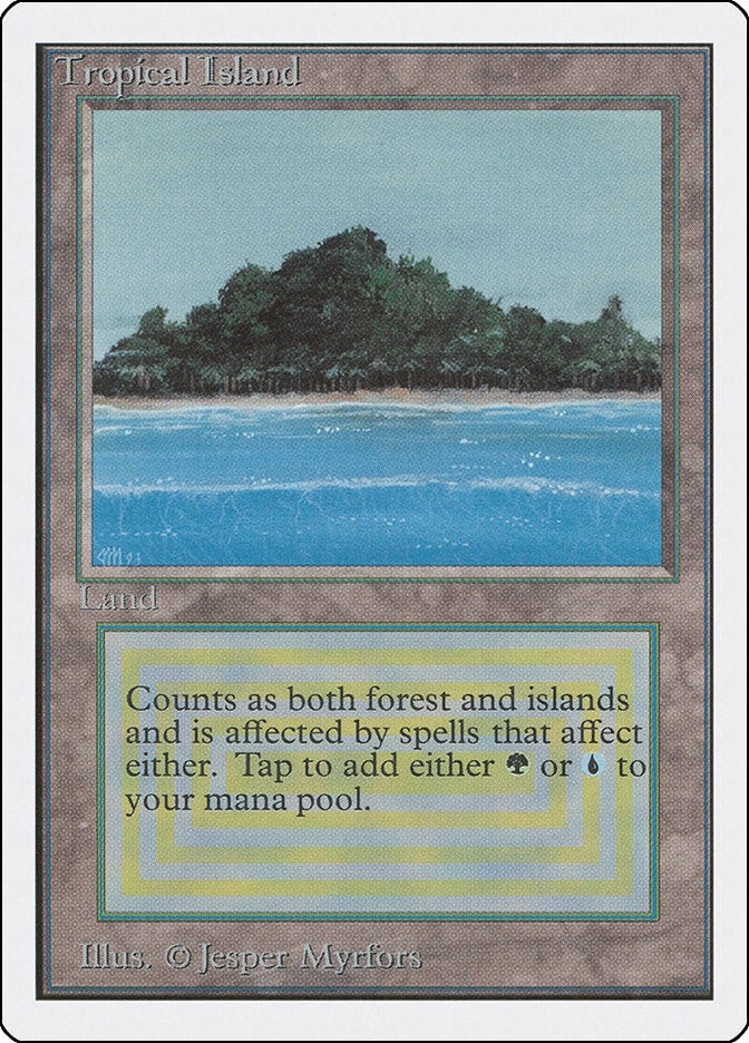 Image for Tropical Island - Magic: The Gathering