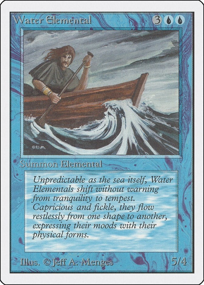 Image for Water Elemental - Magic: The Gathering