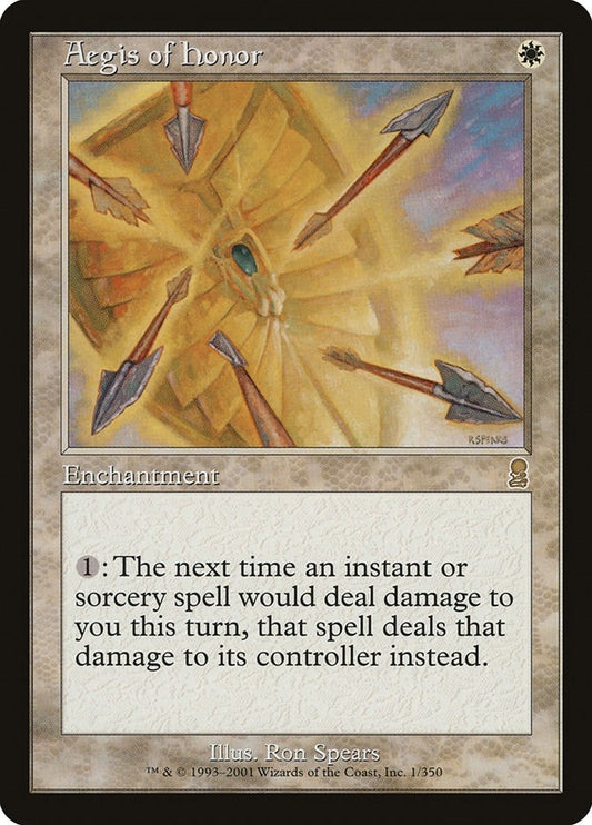 Image for Aegis of Honor (1) - Magic: The Gathering