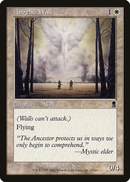 Image for Angelic Wall (3) - Magic: The Gathering