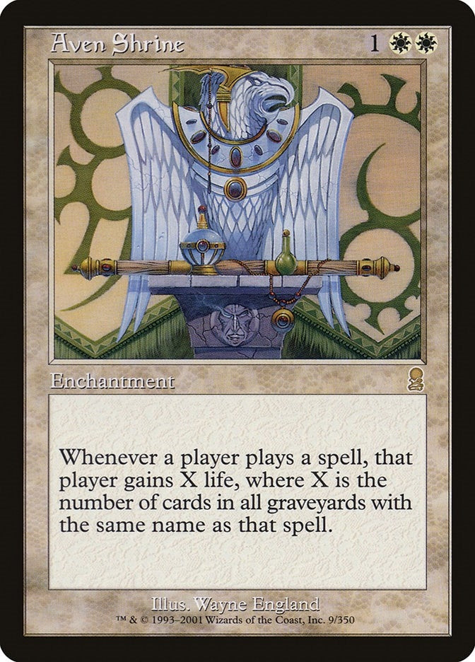 Image for Aven Shrine (9) - Magic: The Gathering