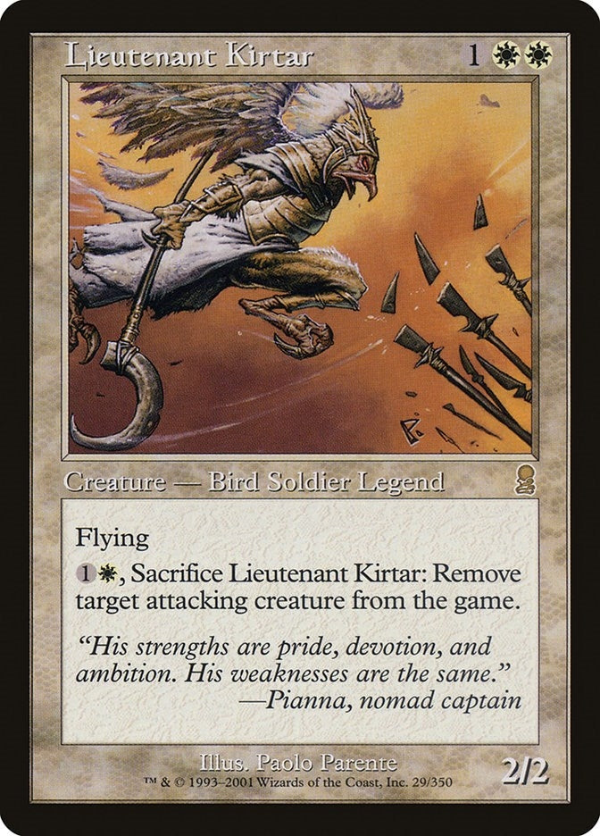 Image for Lieutenant Kirtar (29) - Magic: The Gathering