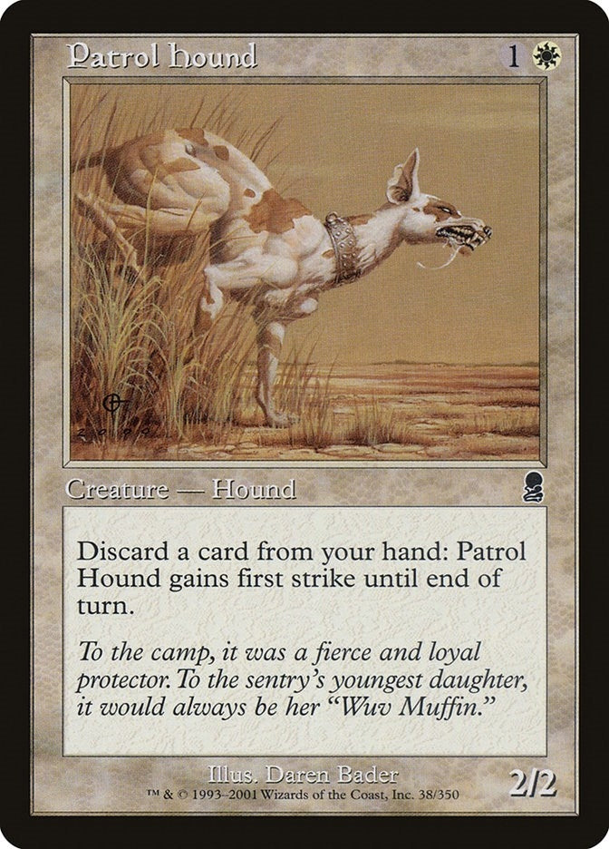 Image for Patrol Hound (38) - Magic: The Gathering