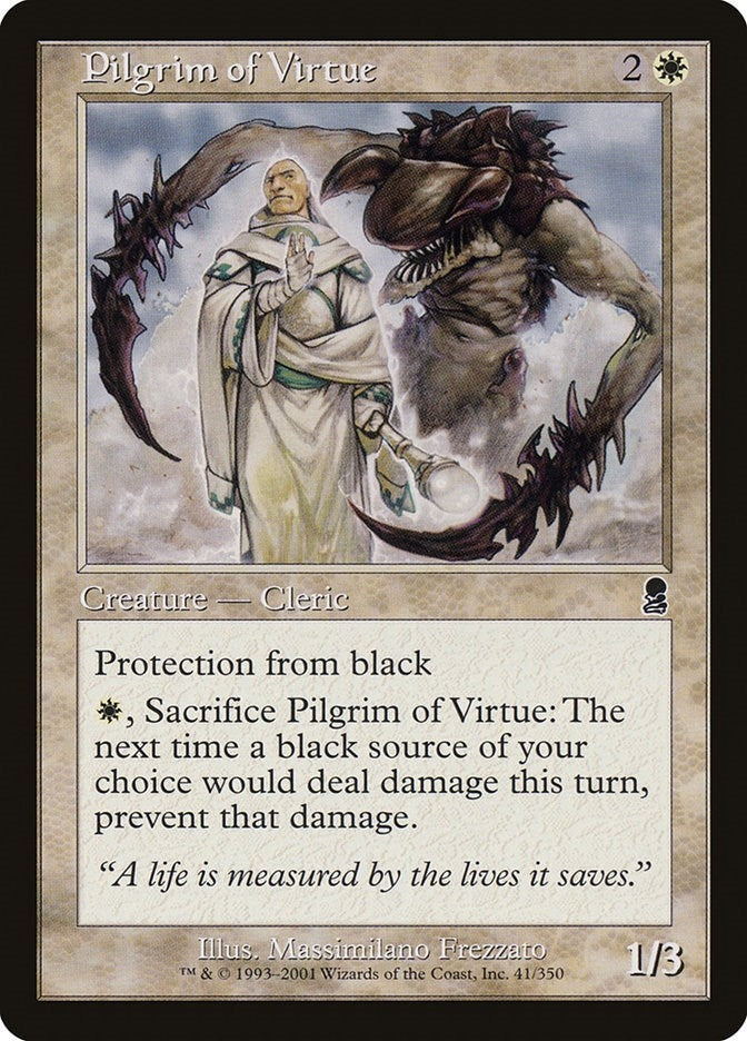 Image for Pilgrim of Virtue (41) - Magic: The Gathering