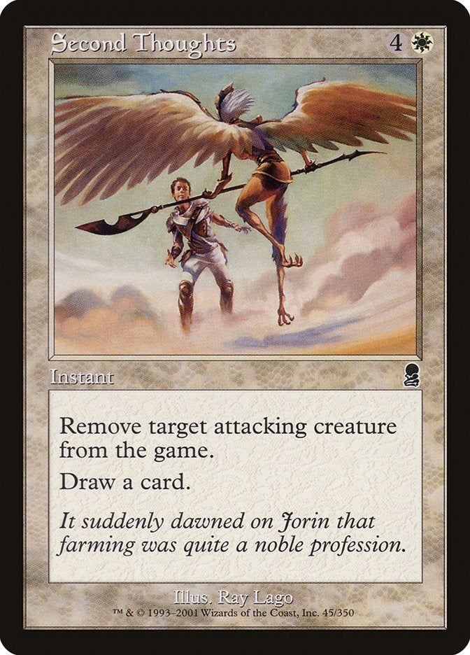 Image for Second Thoughts (45) - Magic: The Gathering