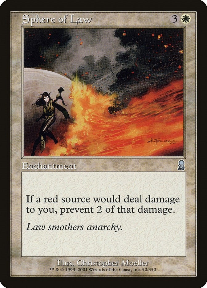 Image for Sphere of Law (50) - Magic: The Gathering