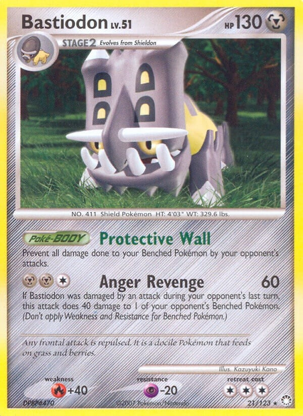 Image for Bastiodon (21/123) - Pokemon
