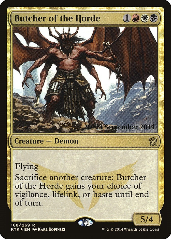Image for Butcher of the Horde (168) - Magic: The Gathering
