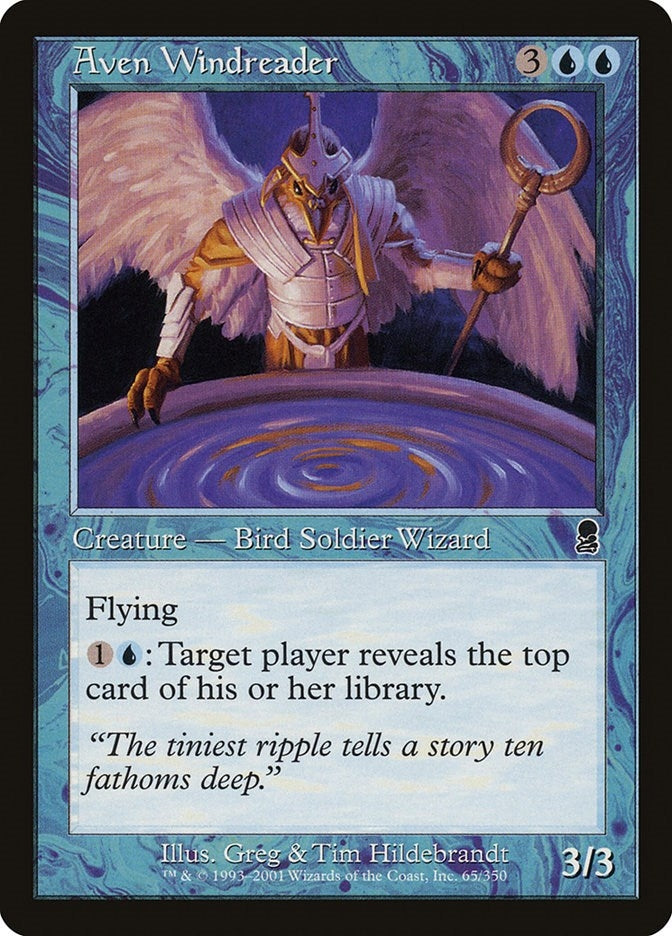 Image for Aven Windreader (65) - Magic: The Gathering