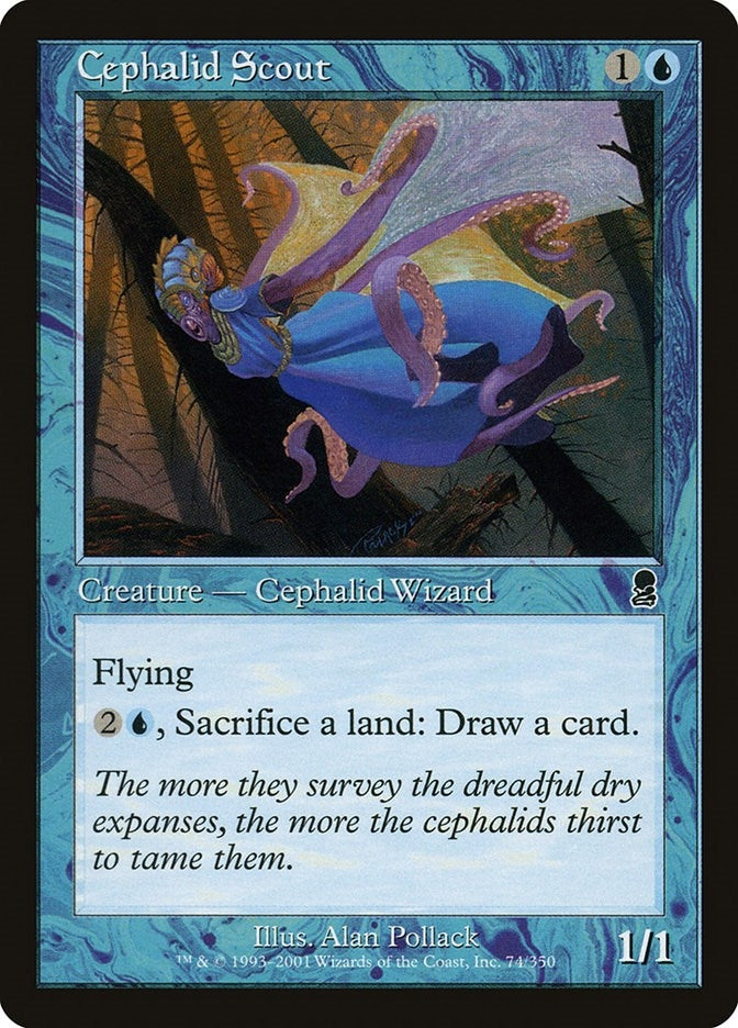 Image for Cephalid Scout (74) - Magic: The Gathering