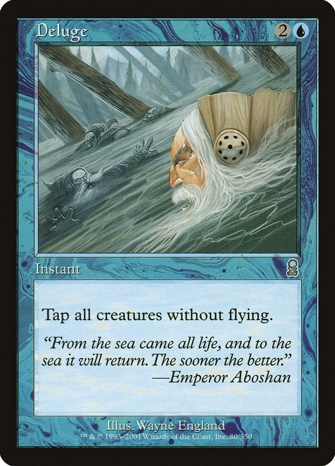 Image for Deluge (80) - Magic: The Gathering