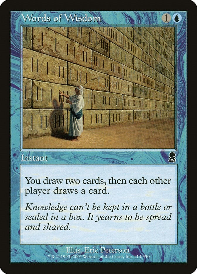 Image for Words of Wisdom (114) - Magic: The Gathering