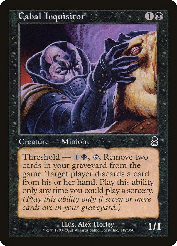 Image for Cabal Inquisitor (119) - Magic: The Gathering