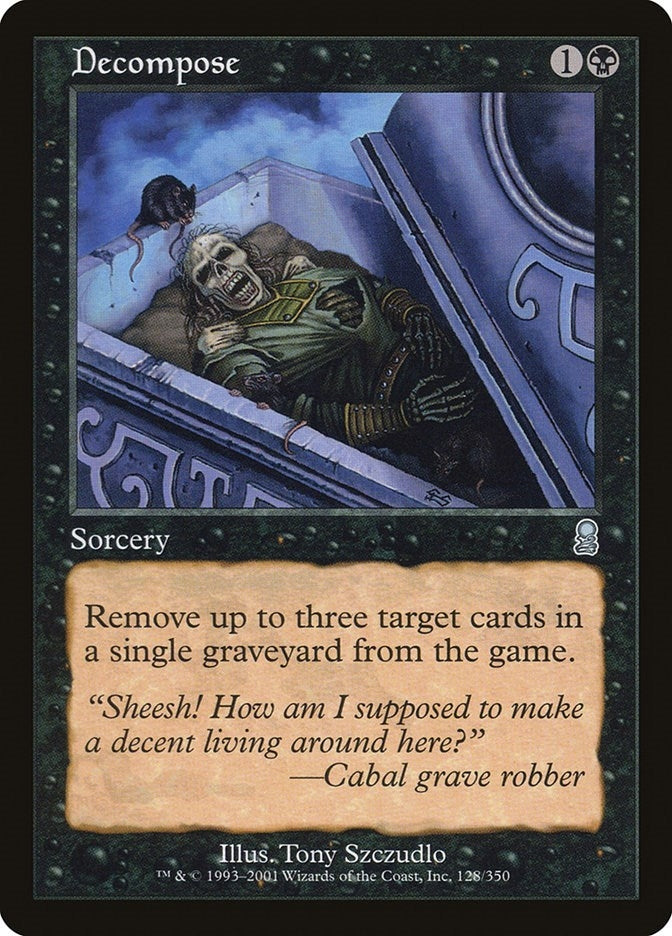 Image for Decompose (128) - Magic: The Gathering