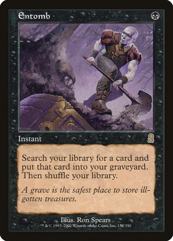 Image for Entomb (132) - Magic: The Gathering