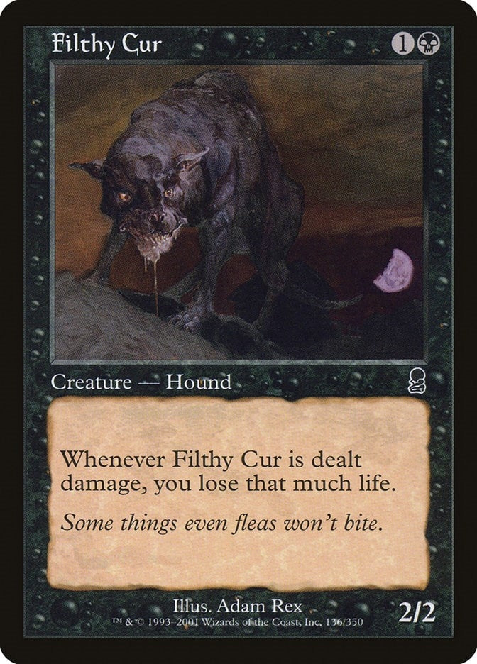 Image for Filthy Cur (136) - Magic: The Gathering