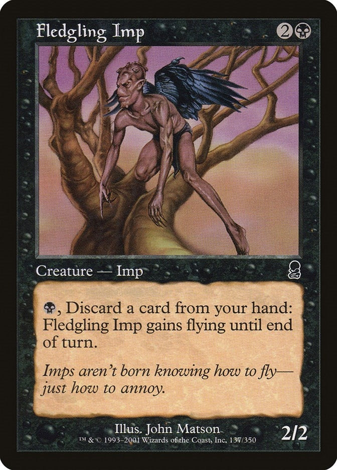 Image for Fledgling Imp (137) - Magic: The Gathering