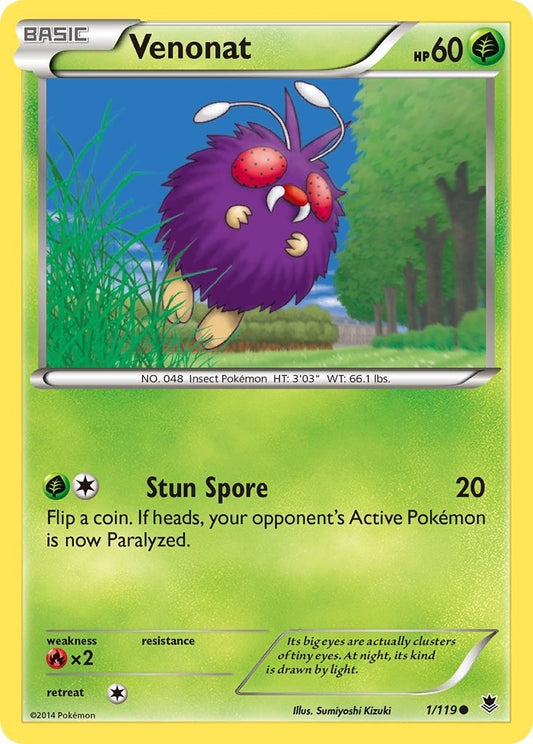 Image for Venonat (1/119) - Pokemon
