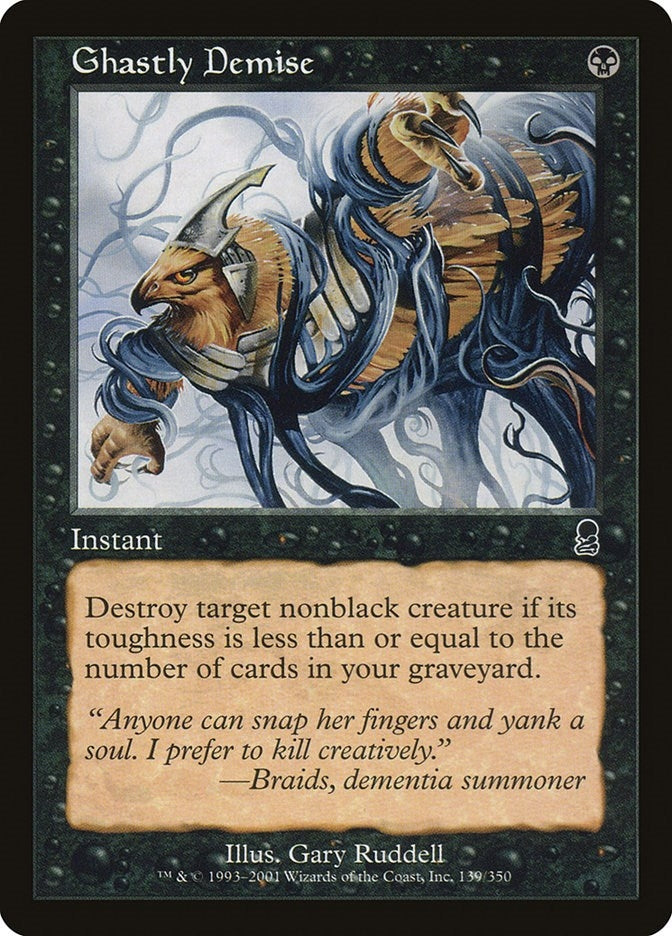 Image for Ghastly Demise (139) - Magic: The Gathering