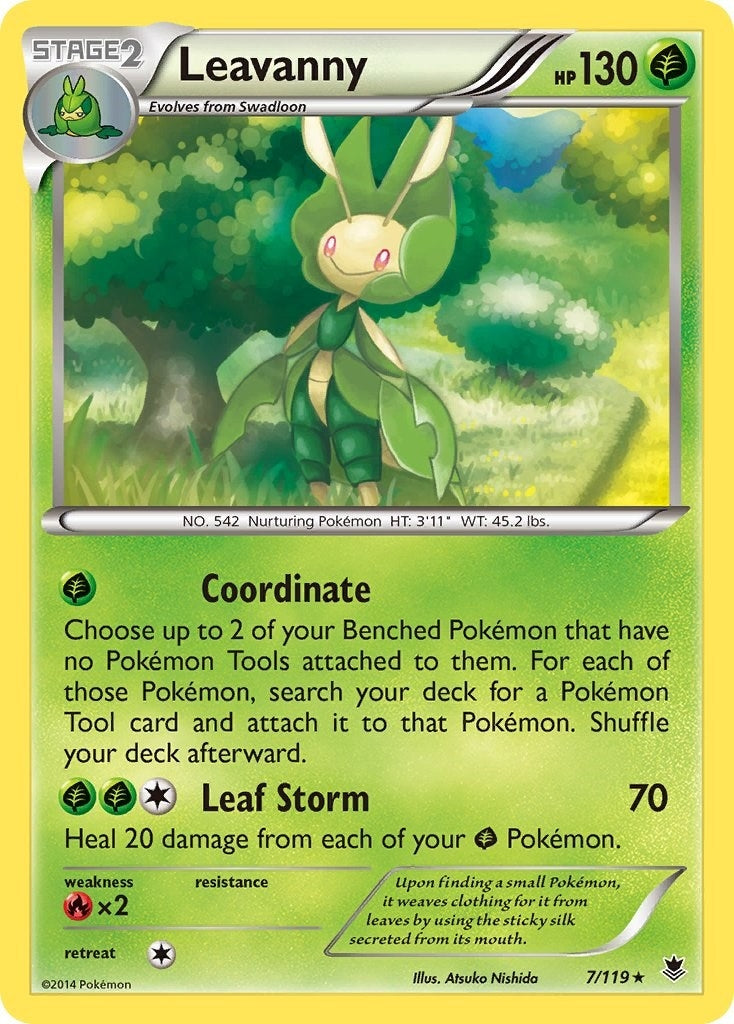 Image for Leavanny (7/119) - Pokemon
