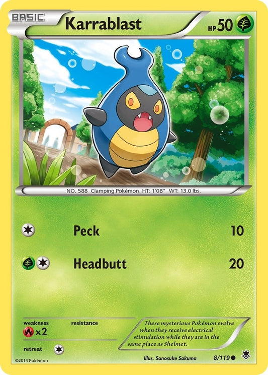 Image for Karrablast (8/119) - Pokemon