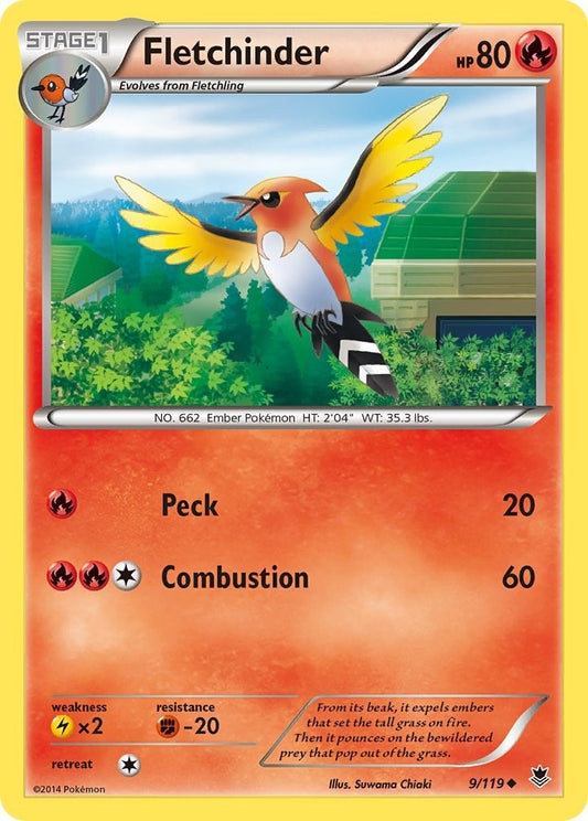 Image for Fletchinder (9/119) - Pokemon