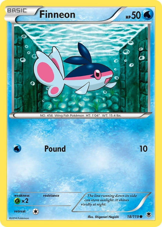 Image for Finneon (18/119) - Pokemon