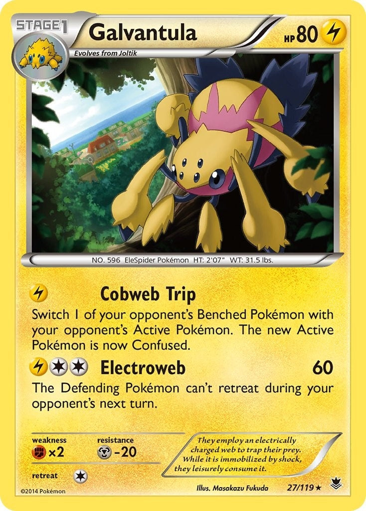 Image for Galvantula (27/119) - Pokemon