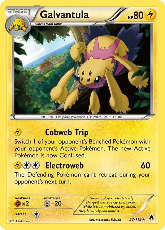 Image for Galvantula (27/119) - Pokemon
