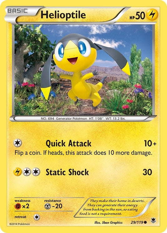 Image for Helioptile (29) (29/119) - Pokemon