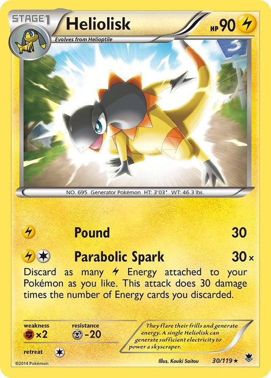 Image for Heliolisk (30/119) - Pokemon