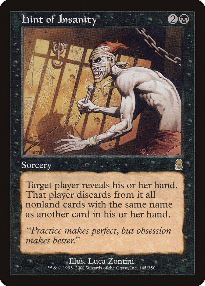 Image for Hint of Insanity (143) - Magic: The Gathering