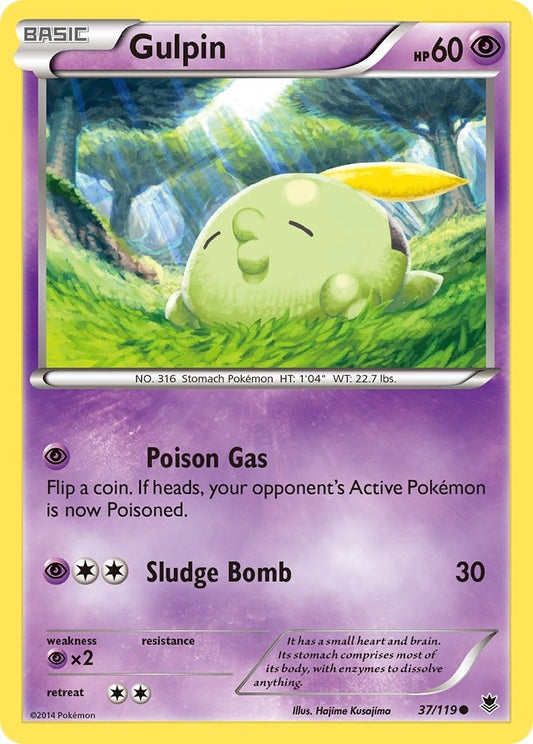 Image for Gulpin (37/119) - Pokemon