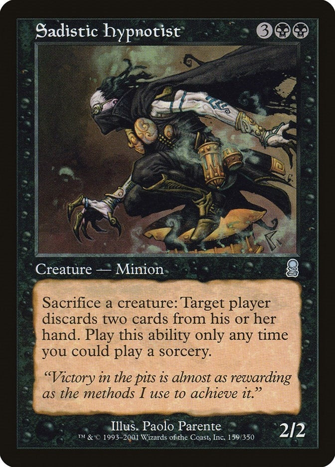 Image for Sadistic Hypnotist (159) - Magic: The Gathering