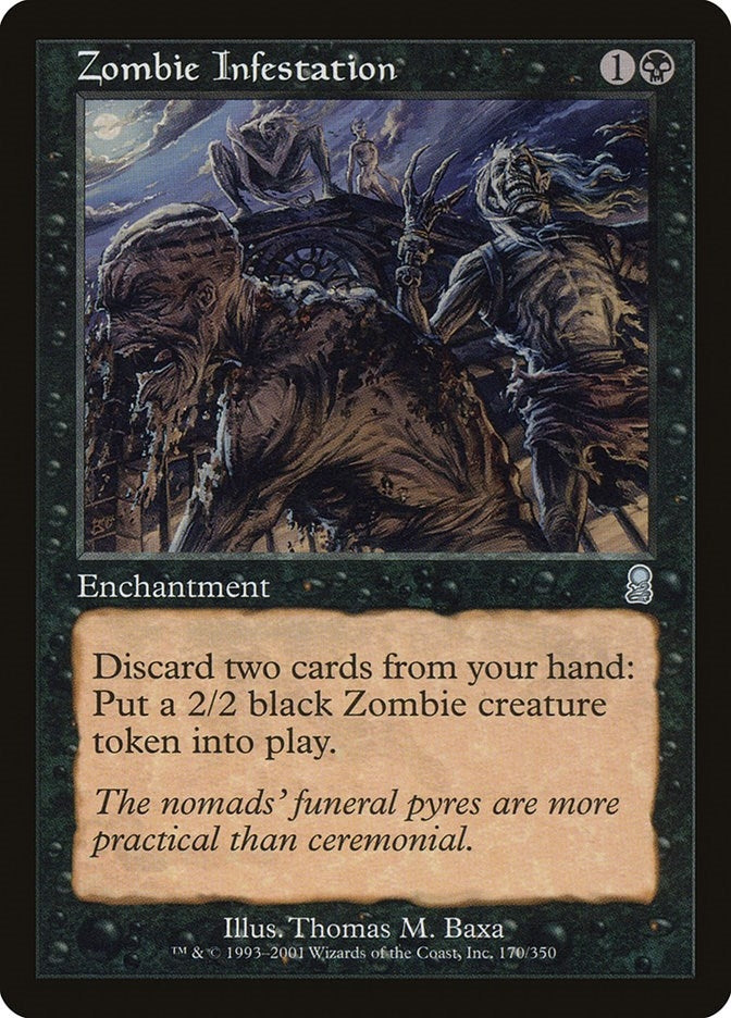 Image for Zombie Infestation (170) - Magic: The Gathering