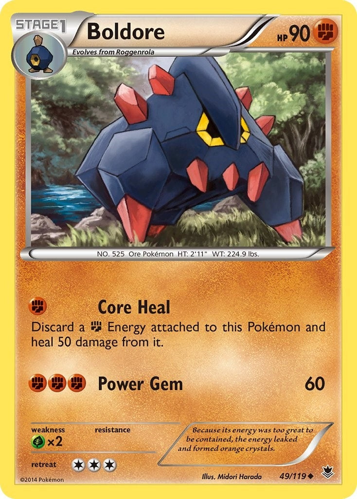 Image for Boldore (49/119) - Pokemon