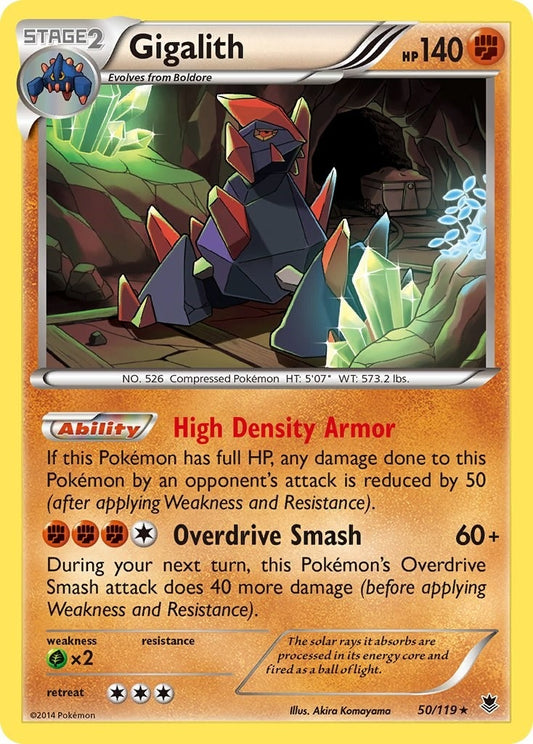 Image for Gigalith (50/119) - Pokemon